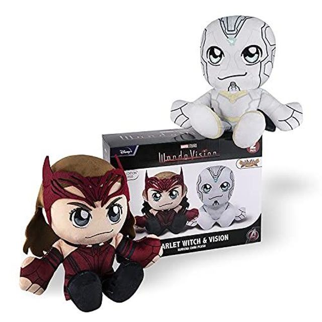 Photo 1 of  2-Piece Bleacher Creatures Marvel's WandaVision Plush Set