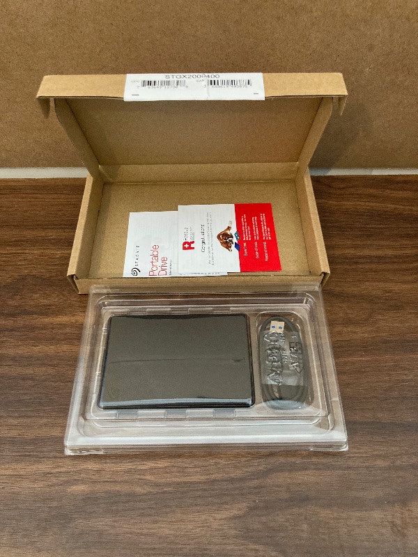Photo 1 of Seagate Portable 2TB External Hard Drive USB 3.0 (STGX2000400)