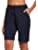 Photo 1 of COOrun Sport Shorts for Women Running Yoga Walking Bermuda Shorts Indoor Lightweight Athletic Active Fitness Short NAVY BLUE S