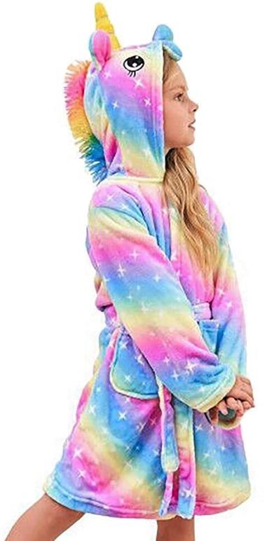 Photo 1 of doctor unicorn, unicorn bathrobe for 10 - 11 year  old