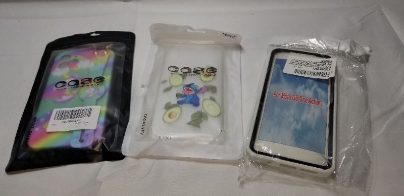 Photo 1 of ASSORTED PHONE CASES