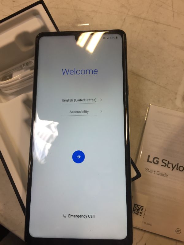 Photo 3 of LG Stylo 6 64GB Smartphone (Unlocked, White)
