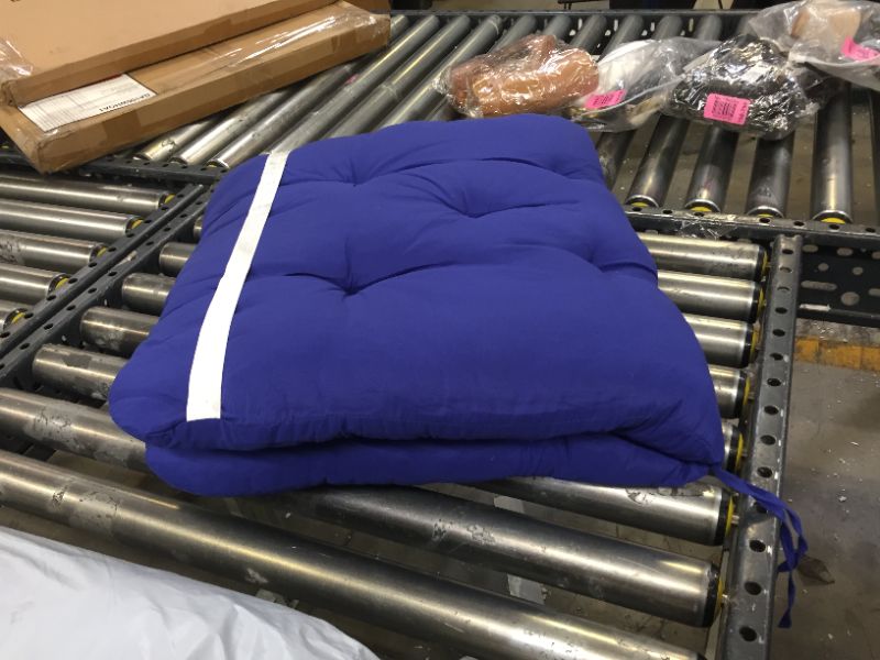 Photo 1 of 38 inch blue cushion