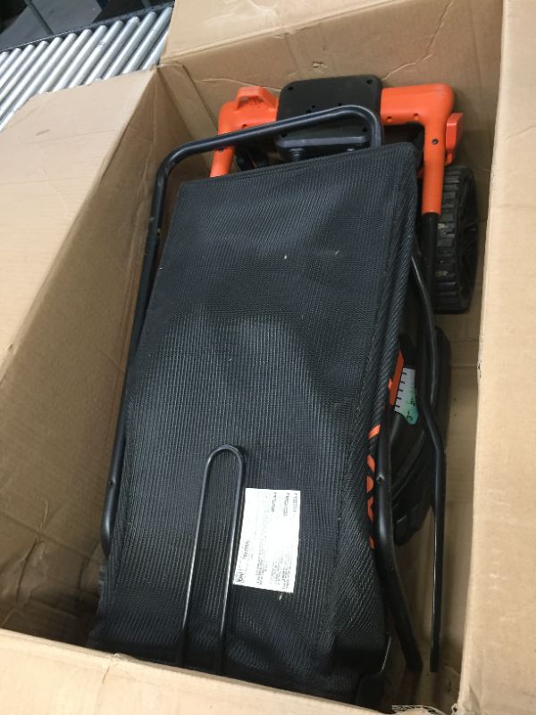 Photo 3 of BLACK+DECKER BEMW482ES EASY STEAR 12AMP 17 ELECTRIC MOWER