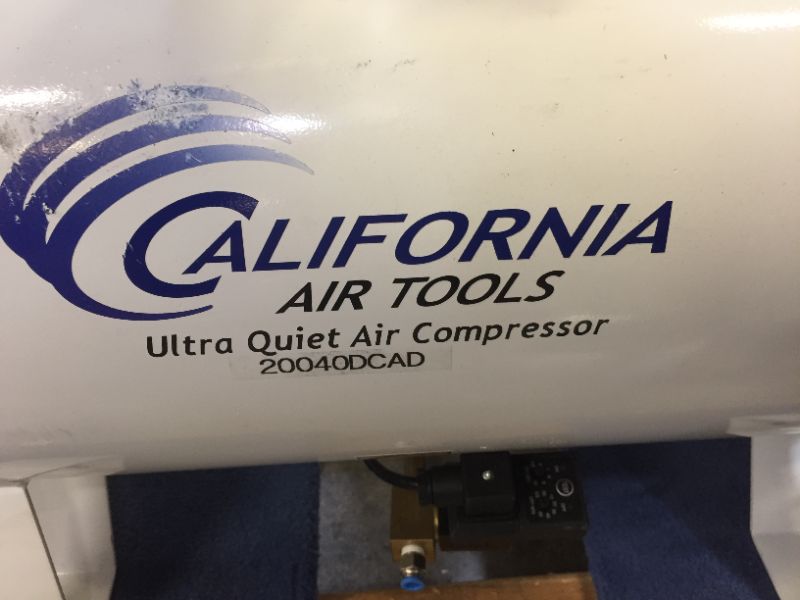 Photo 3 of California Air Tools 20040DCAD Ultra Quiet & Oil-Free 4.0 HP 20.0 gal. Air Compressor