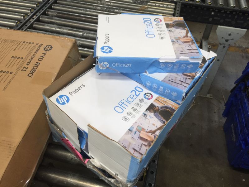 Photo 2 of HP Office Paper, 92 Brightness, 20 lb - White (5000 Sheets Per Carton)