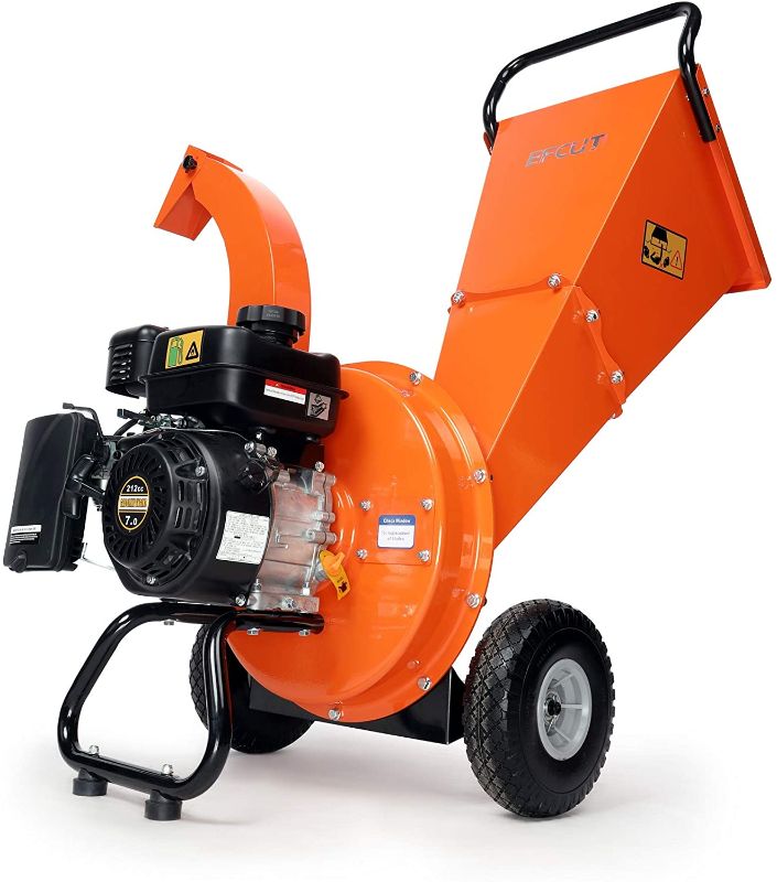 Photo 1 of EFCUT C30 Wood Chipper Shredder Mulcher 7 HP 212cc Heavy Duty Engine Gas Powered 3 inch Max Wood Diameter Capacity Reduction Rate 20:1 2-Year Warranty, EPA/CARB Certified
oil leak of some kind in product.