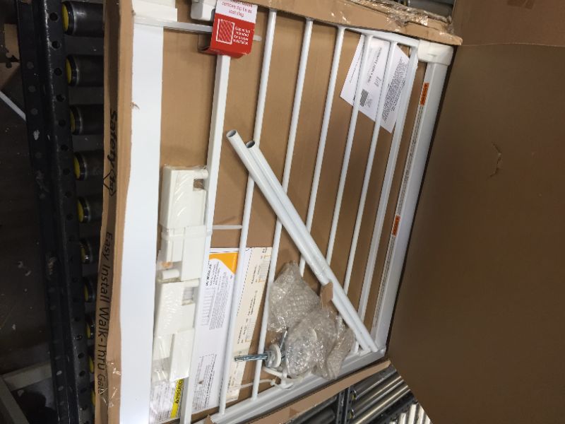 Photo 1 of Safety 1st Easy Install Walk Thru Gate, White