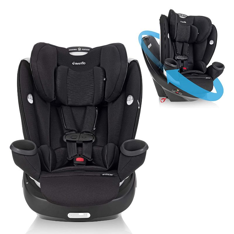 Photo 1 of Evenflo Gold Revolve360 Rotational All-in-1 Convertible Car Seat Swivel Car Seat