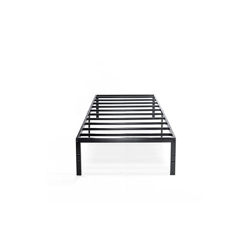 Photo 1 of Best Price Mattress Metal Platform Beds w/ Heavy Duty Steel Slat Mattress Foundation 14? – Black
