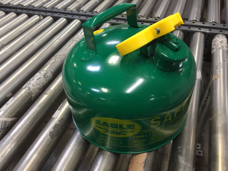 Photo 3 of Eagle Green Type I Safety Can, Size: 2 Gallon