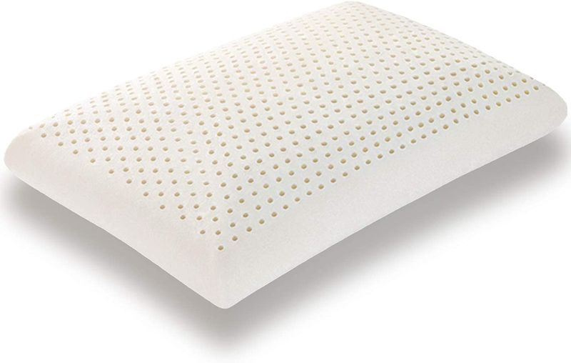 Photo 1 of 100% Talalay Latex Pillow, Extra Soft Latex Pillow for Sleeping (Queen Size), Bed Pillow for Back, Side and Stomach Sleepers, Helps Relieve Shoulder and Neck Pain [Breathability][High Elasticity]
