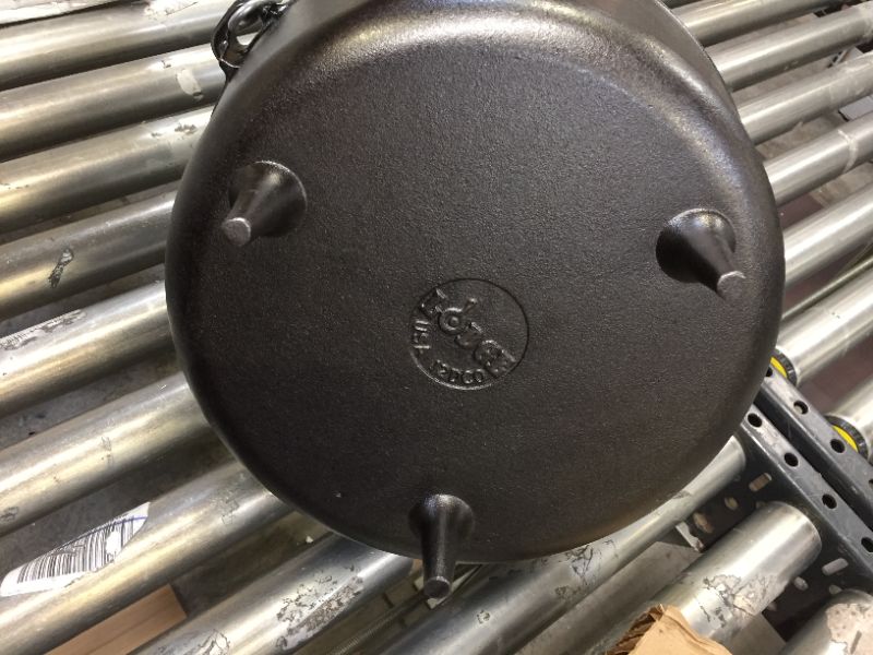 Photo 4 of 8 Qt. Cast Iron Deep Dutch Oven with Lid and Bail Handle