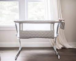 Photo 1 of Baby Delight Beside Me Somni Bassinet and Bedside Sleeper in Grey