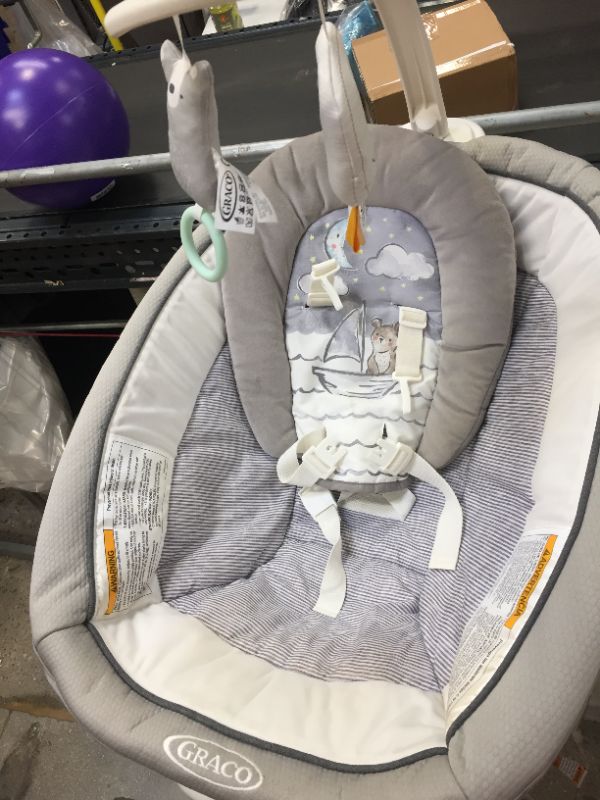 Photo 1 of Graco Sense2Soothe Baby Swing with Cry Detection Technology in Sailor - White