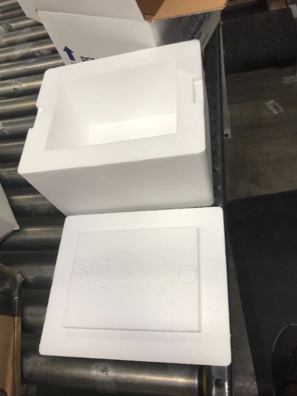 Photo 1 of 11 x 9 x 7 inch styrofoam cooler