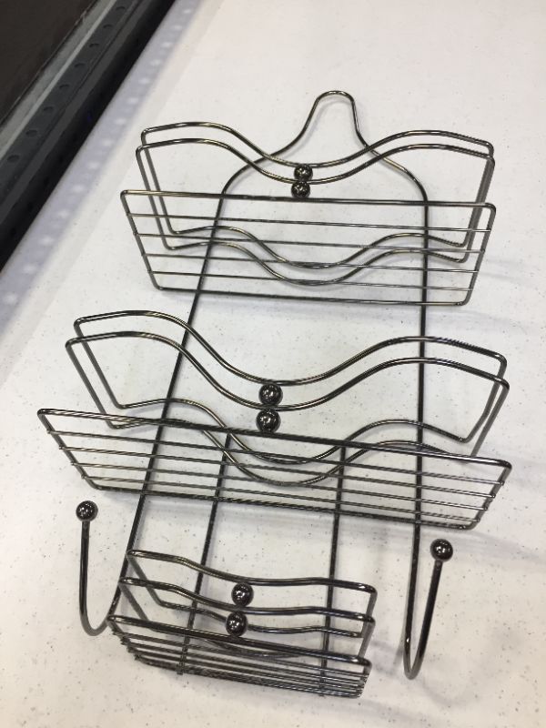 Photo 1 of BLACK STAINLESS STEEL SHOWER CADDY