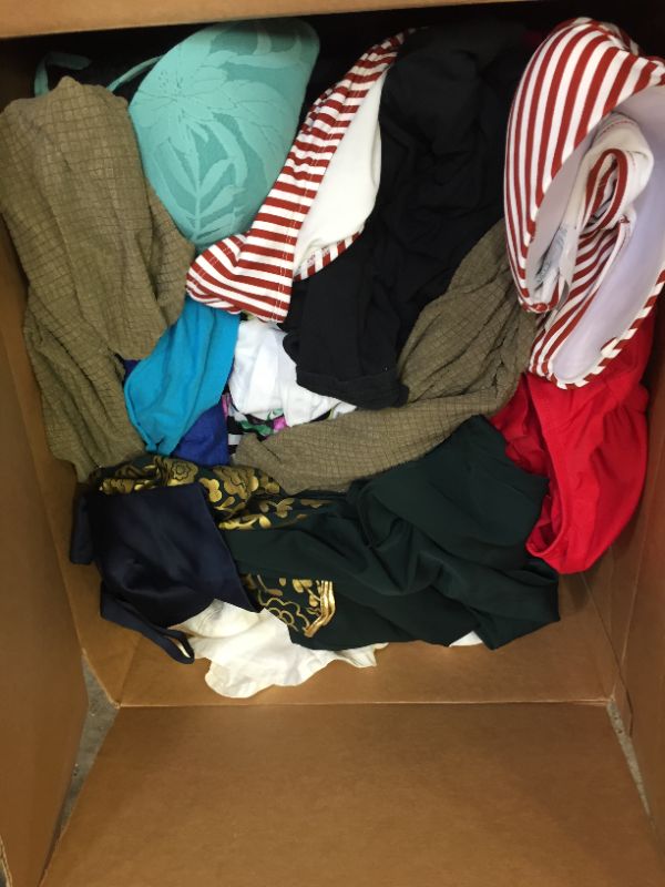 Photo 3 of miscellaneous box lot of clothing of various sizes