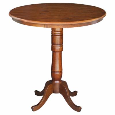 Photo 1 of 30 inch Pedestal Table in Espresso
