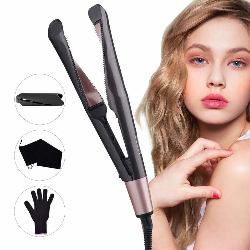 Photo 1 of Curl and Straight Confidence, 2-in-1 Hair Straighteners and Hair Curler pack of 2