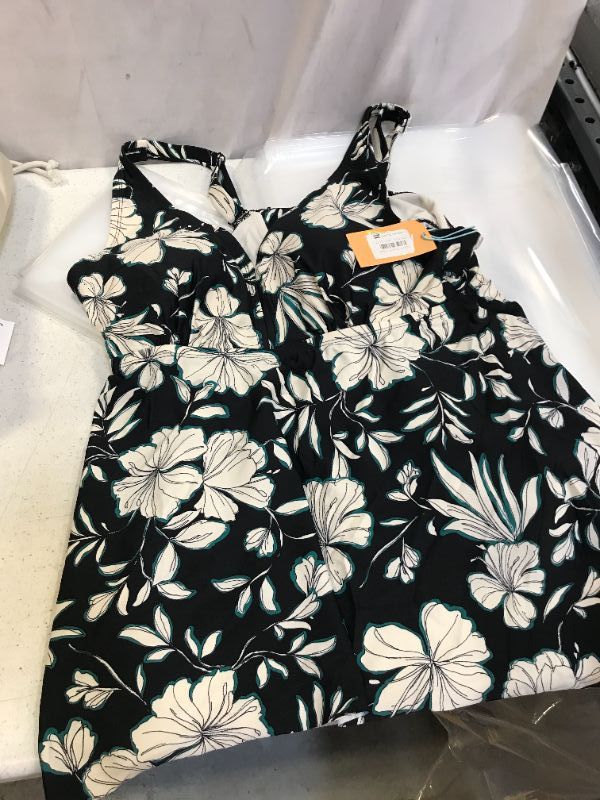 Photo 1 of Womens Plus Size Over the Shoulder Tankini Top  Kona Sol 20W