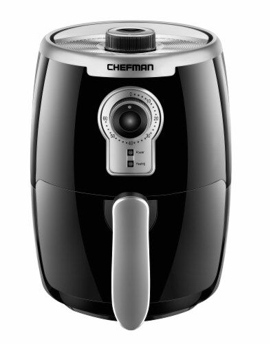 Photo 1 of Chefman TurboFry Air Fryer - Black/Silver