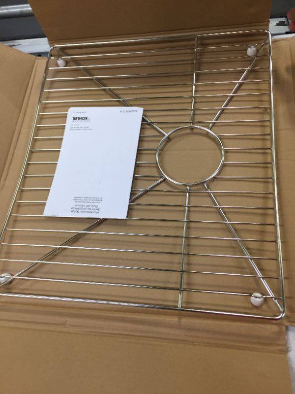 Photo 2 of  KOHLER K-6476-ST VAULT BOTTOM BASIN RACK, STAINLESS STEEL