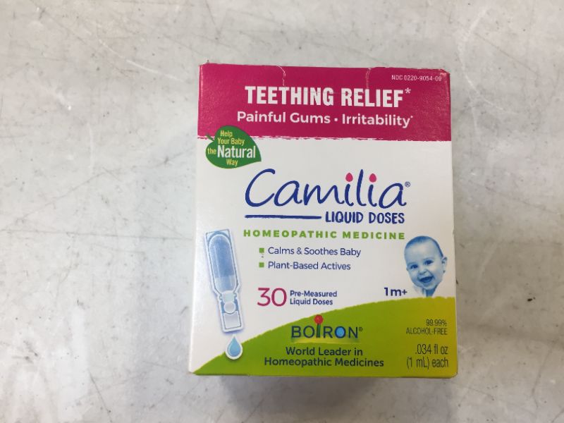 Photo 1 of Camilia, Doses, Homeopathic Medicine for Teething Relief Natural best by 03/2024---fabric sealed