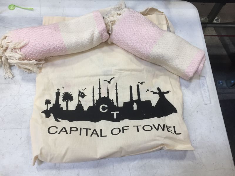 Photo 1 of CAPITAL OF TOWEL TURKISH HAND TOWEL SET OF 2 DIAMOND