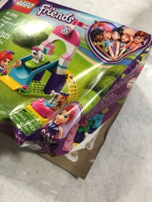 Photo 1 of LEGO Friends Puppy Playground Starter Building Kit 41396