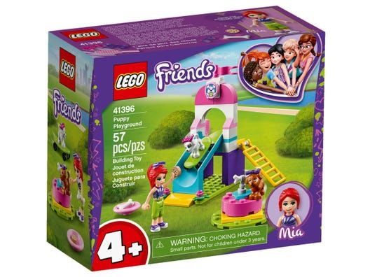 Photo 1 of LEGO Friends Puppy Playground Starter Building Kit 41396