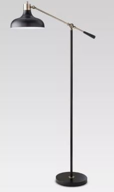 Photo 1 of Crosby Schoolhouse Floor Lamp Black - Threshold™