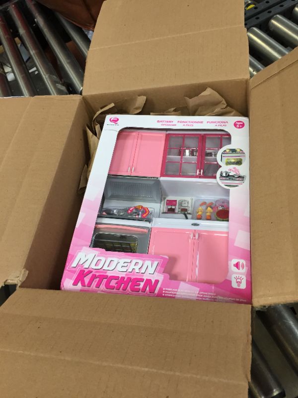 Photo 1 of Generic Toy Plastic Pink Kitchen Set