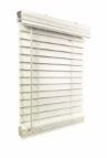 Photo 1 of 2" Cordless Faux Wood Blind 34.625" W x 84" H, Inside Mount