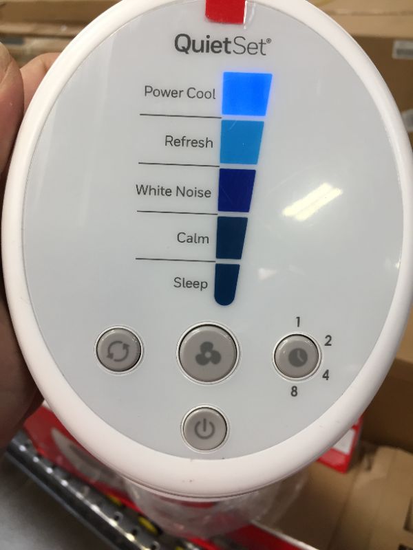 Photo 1 of Honeywell QuietSet 5-Speed Tower Fan Oscillating