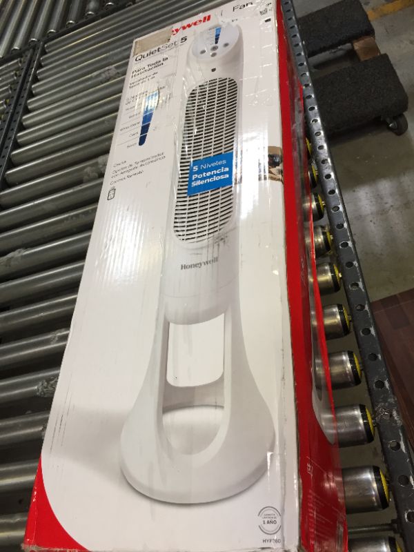 Photo 1 of Honeywell QuietSet 5-Speed Tower Fan Oscillating