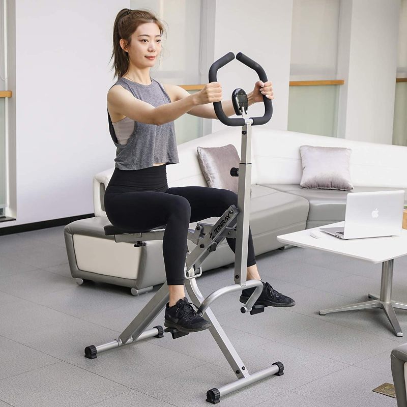 Photo 1 of ZINRAY Squat Assist Rower Ride Fitness Machine for Total Body Workout
