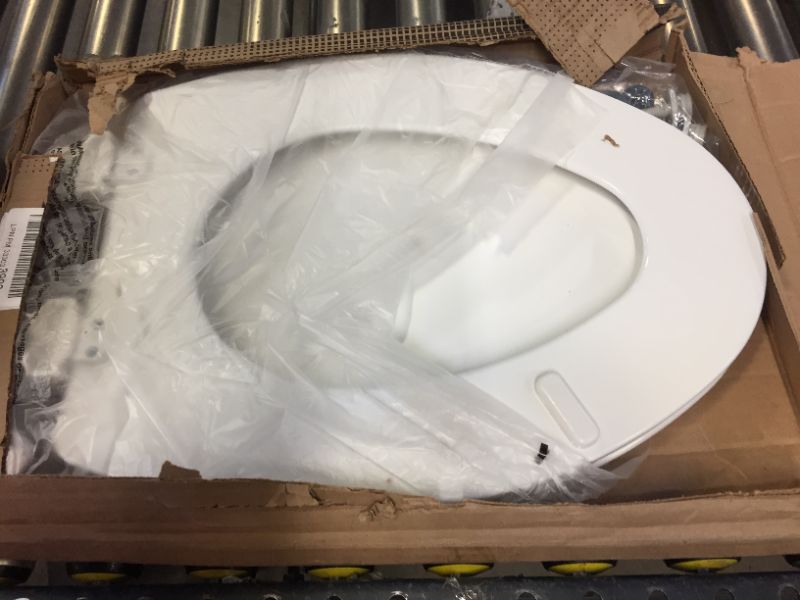 Photo 2 of Church Elongated Closed Front Toilet Seat in White