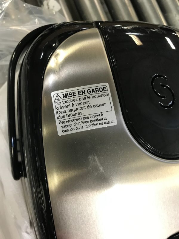 Photo 1 of Zojirushi NS-LGC05XB Micom Rice Cooker & Warmer, 3-Cups (uncooked), Stainless Black