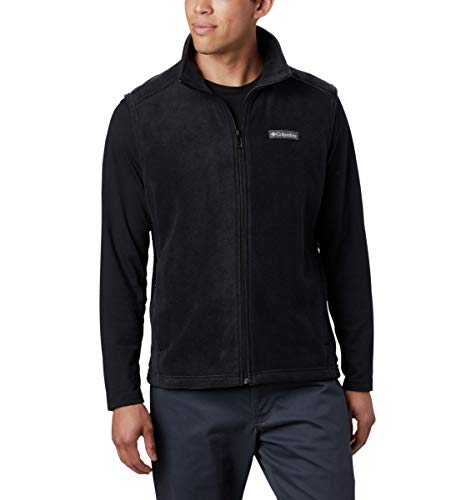 Photo 1 of Columbia Men's Steens Mountain Full Zip Soft Fleece Vest, Black, Large