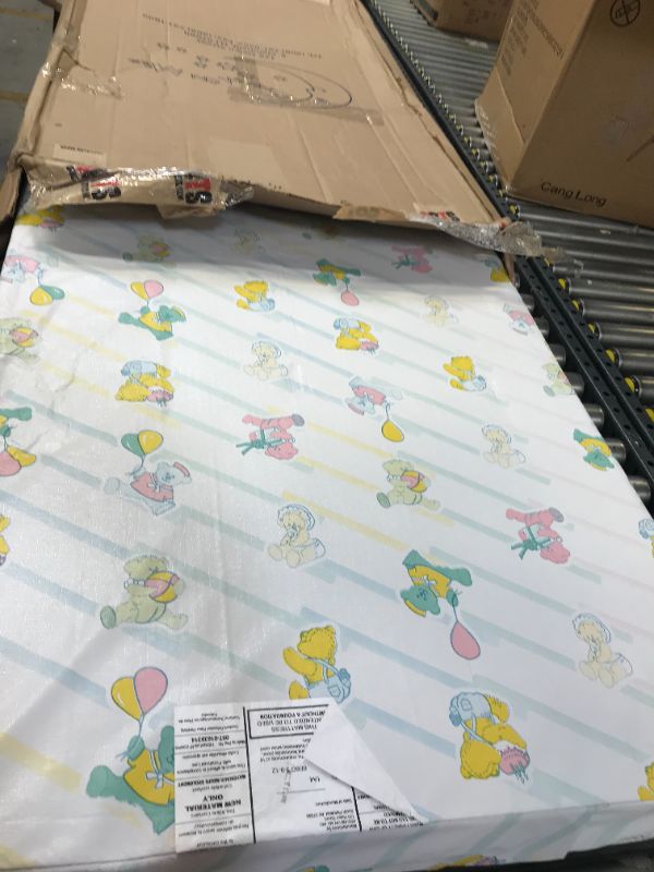 Photo 1 of Breathable 4 Full Size Foam Standard Crib and Toddler Mattress, Reversible Design