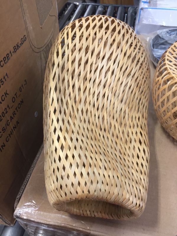 Photo 1 of Bamboo Lantern Pendant Lamp