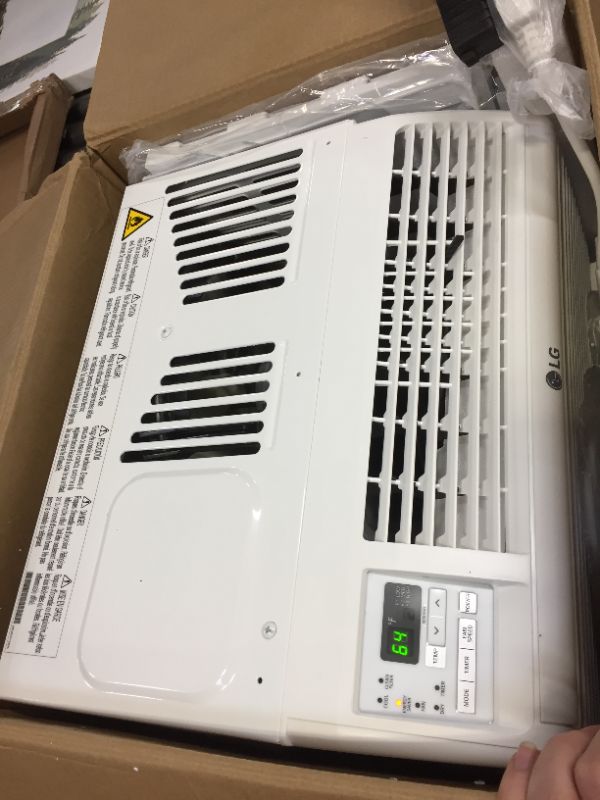 Photo 4 of 6,000 BTU 115-Volt Window Air Conditioner with Remote in White