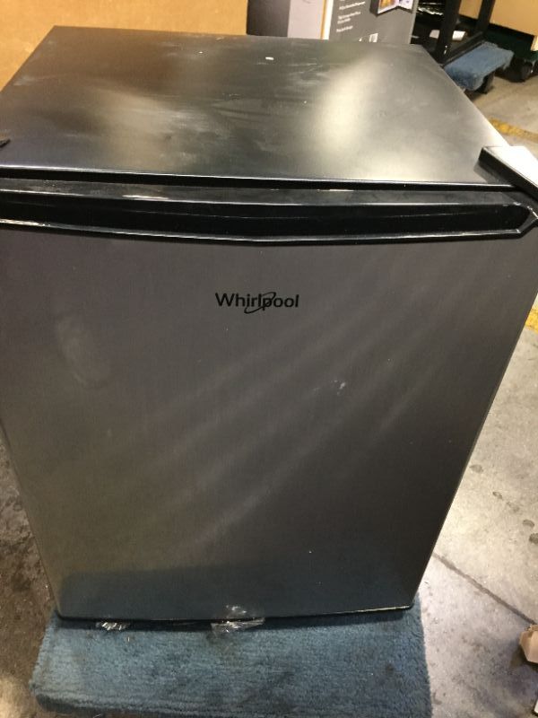 Photo 3 of Whirlpool 2.7 cu ft Mini Refrigerator - Stainless Steel - WH27S1E