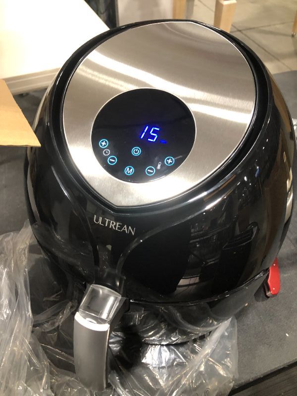 Photo 2 of Ultrean 8.5 Quart Air Fryer, Large Family Size Electric Hot Air Fryers XL Oven Oilless Cooker with 7 Presets, LCD Digital Touch Screen and Nonstick Detachable Basket, ETL/UL Certified,18 Month Warrant