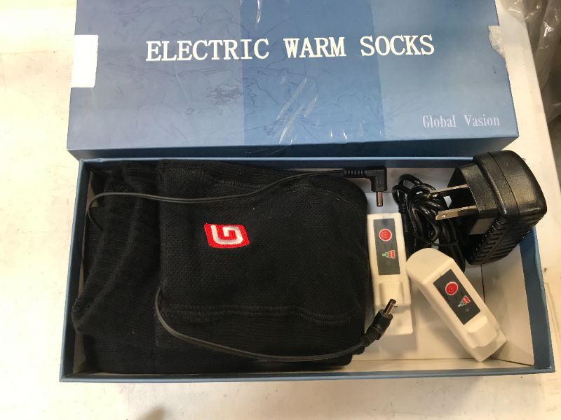 Photo 3 of  Heated Socks for Men Women, Rechargeable Electric Socks Battery Operated Winter Warm 