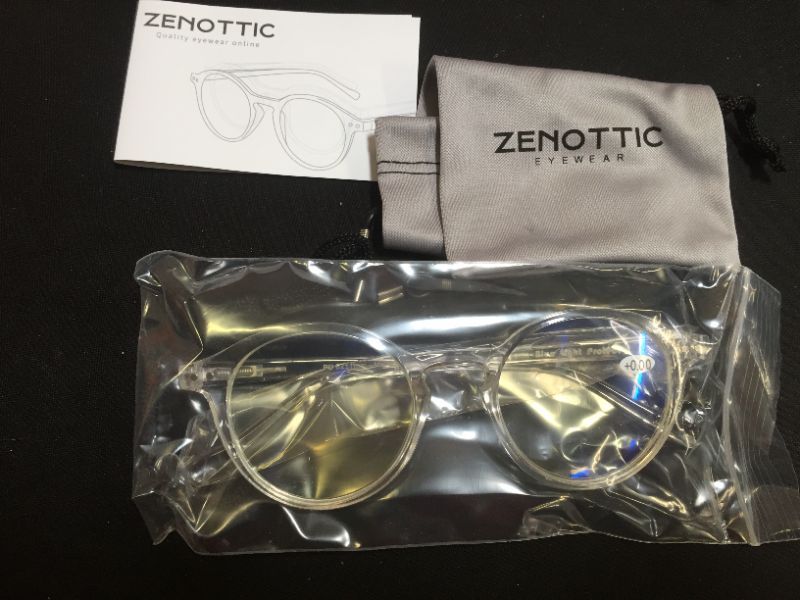 Photo 2 of ZENOTTIC Blue Light Blocking Computer Glasses 2PCS