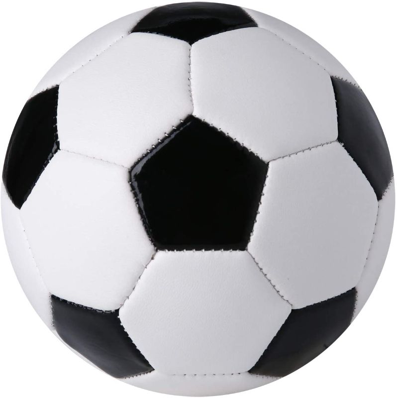Photo 1 of Yanen Toddler Soft TPU 6 Soccer Ball Toy Gift Cute Mini Training Ball for Babies and Toddlers Safe Sports Perfect for Beginner and Kids to Play and Exercise Indoor and Outdoor Play Size 15