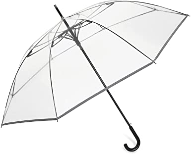 Photo 1 of G4Free Clear Golf Umbrella Transparent Auto Open