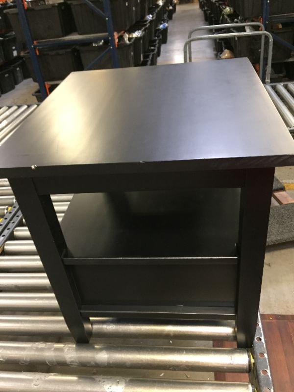 Photo 1 of Black Night Stand With Drawer Generic Brand